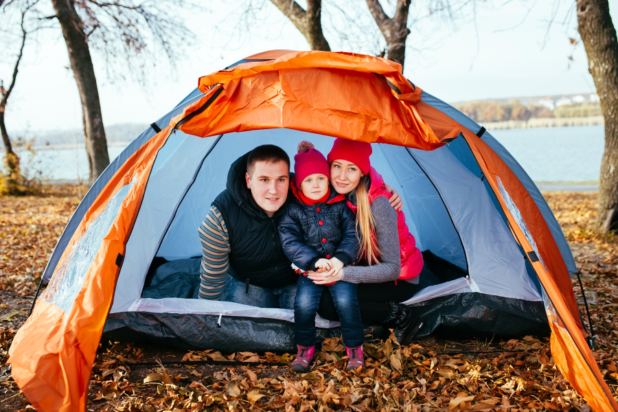 famille au camping 4 etoiles Landes 